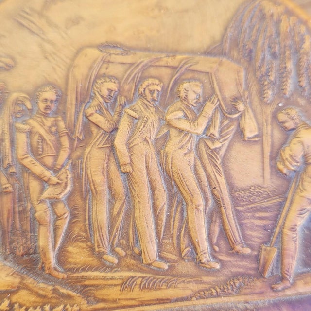 Traditional 19th Century Napoleon I Seditious Box with He Will Live Forever For Sale - Image 3 of 18