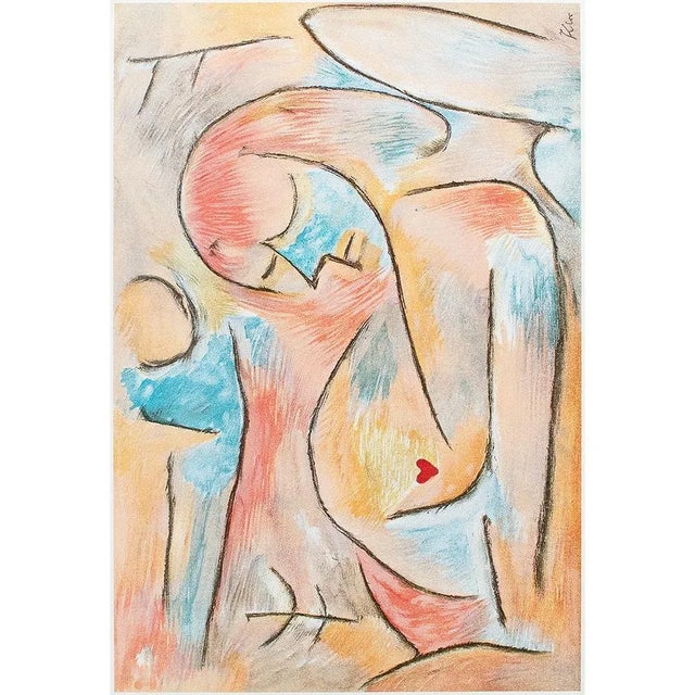 Printmaking Materials 1987 After Paul Klee for Verve (1938), "Winter" Second Edition Full-Color Print For Sale - Image 7 of 7