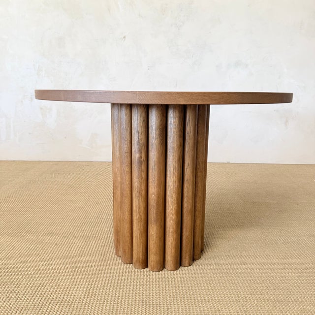 Lavene Dining Table in Montana Brown Finish 42" For Sale - Image 10 of 11