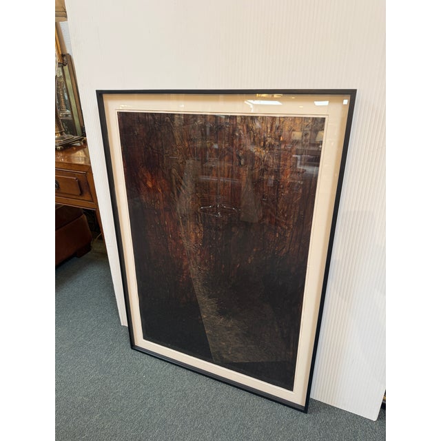 Design Plus Gallery presents a Grid Series Original Painting by Victor Hugo Zayas. This is an expressionistic, near...