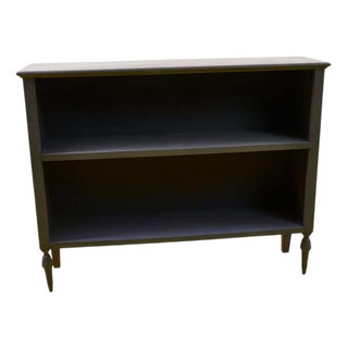 Vintage Black Wooden Sideboard For Sale