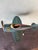Folk Art Vintage Folk Art Airplane Pilot Balancing Kinetic Sculpture For Sale - Image 3 of 9