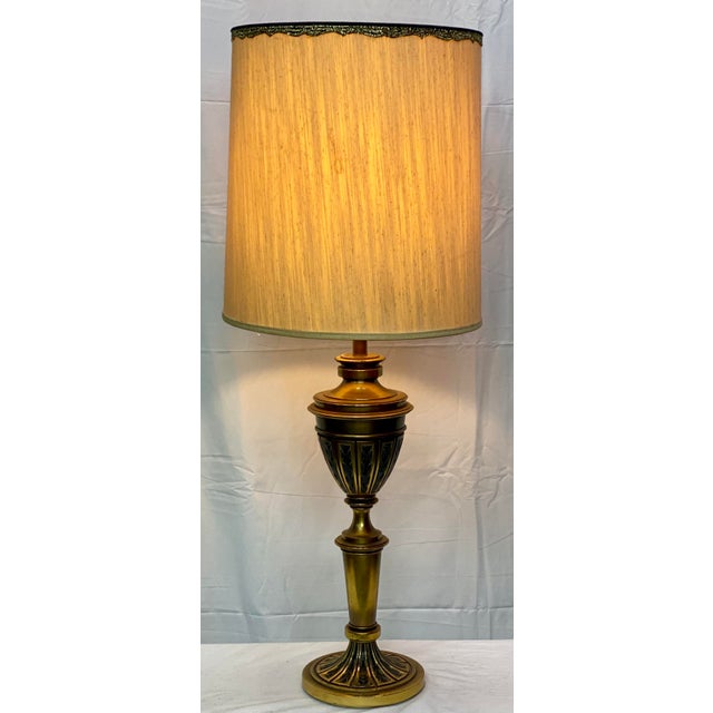 Vintage MidCentury Stiffel Solid Brass Urn Lamp Chairish