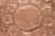 Antique Hand-Hammered Copper Tray, Geometric Design, India, 1940s For Sale - Image 11 of 11
