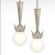 These excellent and elegant pair of Austrian Art Deco Pendant lamps have been designed by school of Dagobert Peche in...