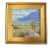 Mid 20th Century Silvio Silvestri, Listed Artist Beautiful Mountain Landscape Oil Painting W/ Antiqued Gold Wood Frame For Sale - Image 5 of 10