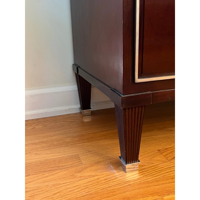 Baker Furniture Mahogany Sideboard #3430 by Barbara Barry For Sale - Image 11 of 15