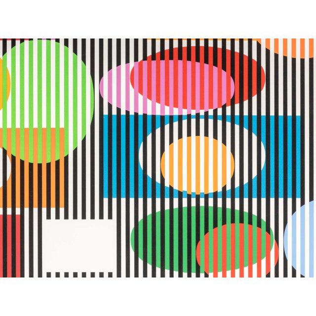 Yaacov Agam "Double Metamorphosis Ii" Screenprint For Sale - Image 9 of 13