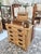 Wood Antique Scrubbed Pine Chest of Drawers For Sale - Image 7 of 9