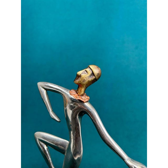 Metal Dancing Clown by Karl Hagenauaer, 1920s-1940s For Sale - Image 7 of 10