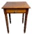 Antique Federal Style 1 Drawer Side Table For Sale