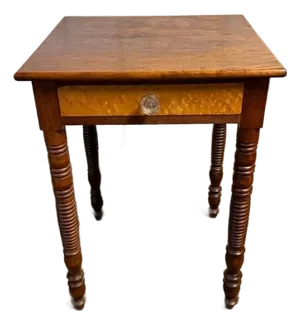 Antique Federal Style 1 Drawer Side Table