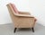 Mid-Century Modern Two-Tone German Pink Armchair, 1950s For Sale - Image 3 of 10