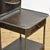 Metal Vintage Iron Nightstands, 1910, Set of 2 For Sale - Image 7 of 13