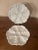 Ceramic Mid 20th Century White Porcelain Oyster Plates - a Pair For Sale - Image 7 of 12