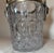Early 20th Century Big Antique Nickel Plate Bronze Crystal Glass Champagne Wine Chiller Ice Bucket For Sale - Image 16 of 16