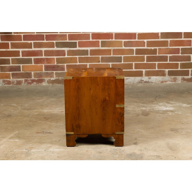 English 19th Century Bissitt & Brunton LTD Campaign Chest with Two Drawers For Sale - Image 9 of 12