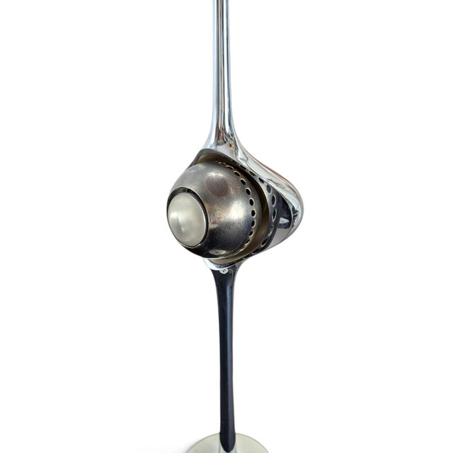 1960s Cobra Table Lamp in Chromed Steel from Arredoluce Monza, 1960s For Sale - Image 5 of 13