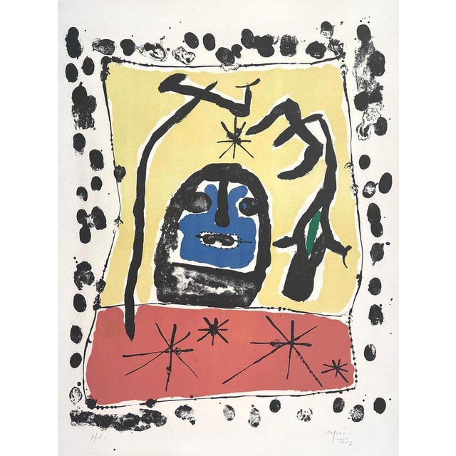 Joan Miró, Exhibition at the Matarasso Gallery, Nice, 1957, Lithograph For Sale