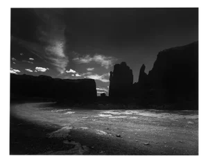 Obsidian Desert. - Black and White Landscape Photography, Limited Edition of 20 2023
