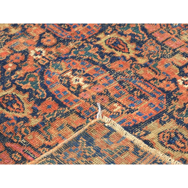 Transitional 1940s Persian Shiraz Yastic For Sale - Image 3 of 3