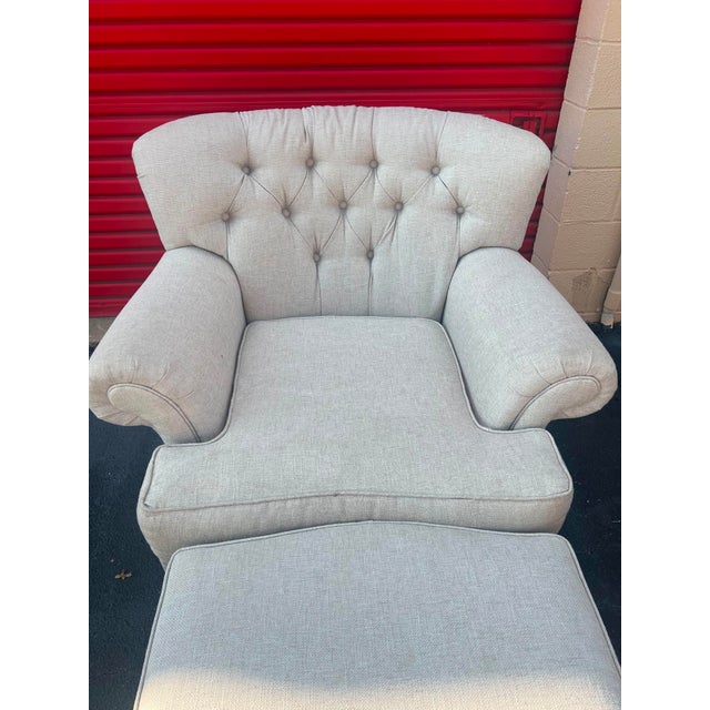 Elevate Your Home With the Timeless Elegance of This Classic Ethan Allen "Shawe" Living Room Set. For Sale - Image 9 of 12