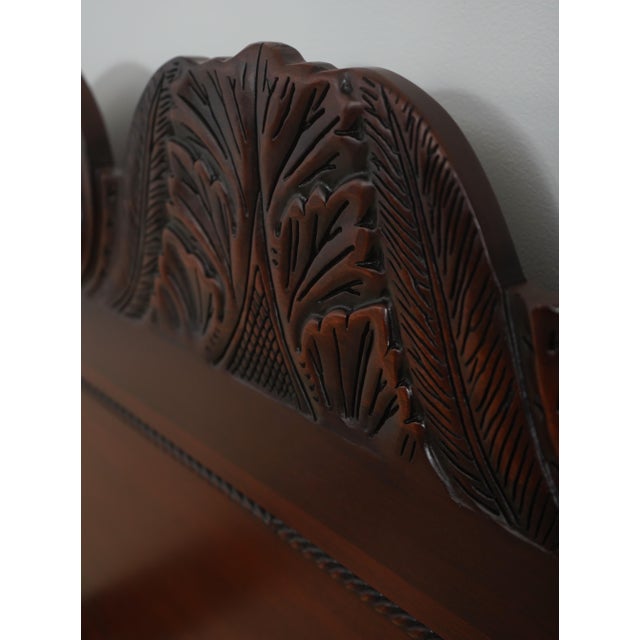 Ralph Lauren Safari Mahogany Queen Size Bed For Sale - Image 12 of 18