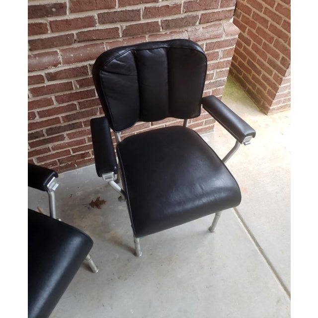 1930s Pair of Armchair Warren McArthur Rare Model with Hidden Ashtrays For Sale - Image 11 of 16