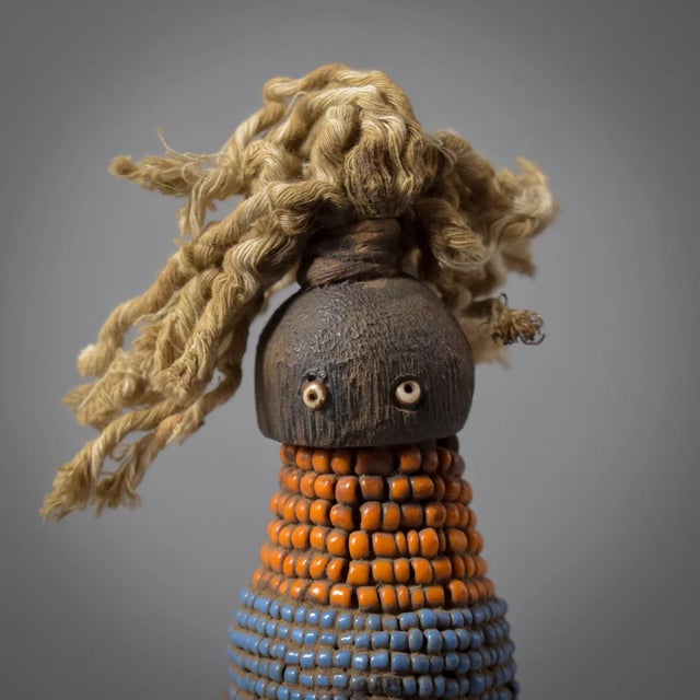 Namji fertility dolls, crafted by the Namji people of northern Cameroon, stand as a notable form of African art believed...