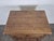 Small Louis XIII Style Oak Side Table For Sale - Image 3 of 5
