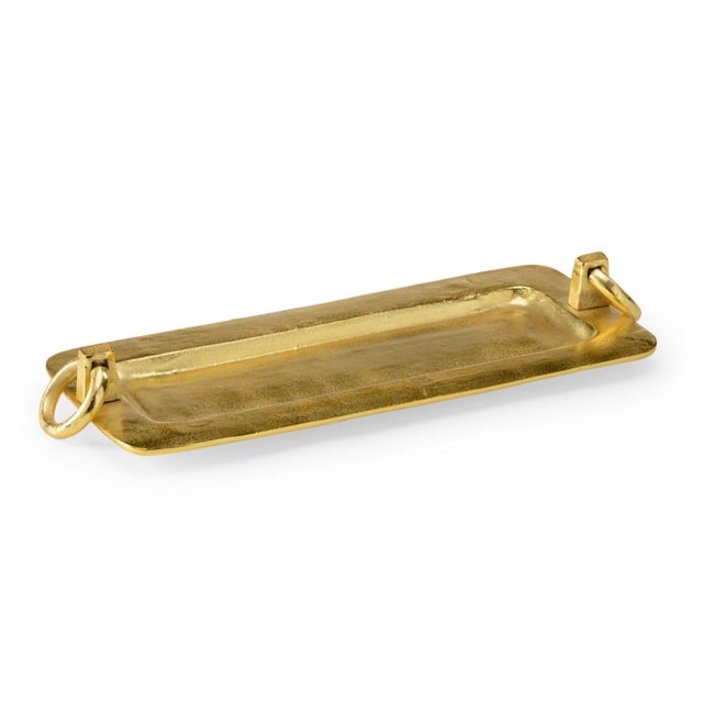 Contemporary Wildwood Tray With Rings - Gold For Sale - Image 3 of 3
