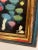 Mid-Century Modern Vintage Mushroom Needlepoint in Gilt Frame For Sale - Image 3 of 10
