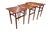 Wood Vintage Danish Nesting Tables, 1960s, Set of 3 For Sale - Image 7 of 16