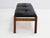 Brutalist Brutalistic Danish Bench with Soft Leather Cushion, Denmark, 1970 For Sale - Image 3 of 10