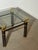 Regency Side Table with Glass Top For Sale - Image 4 of 5
