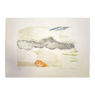 Hsiao Chin, Abstract Composition, Original Etching, 1977 For Sale