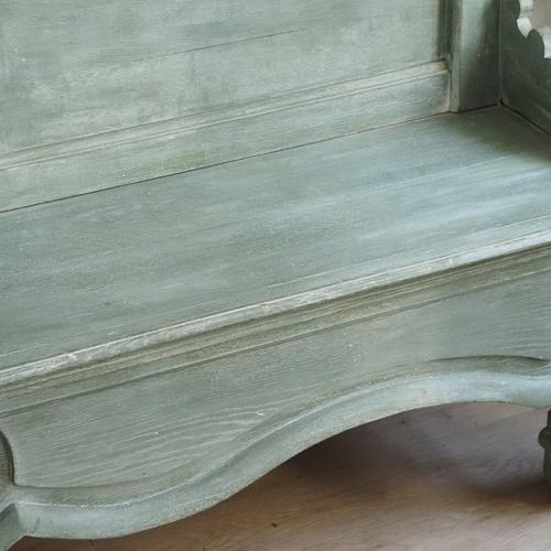 Antique Bench in Oak, 1900s For Sale - Image 15 of 17