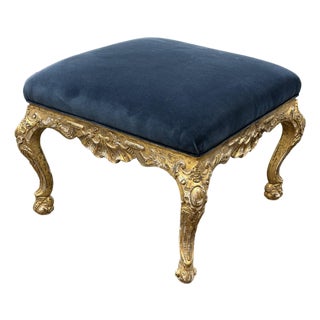 Louis XV Style Giltwood Footstool/Ottoman For Sale