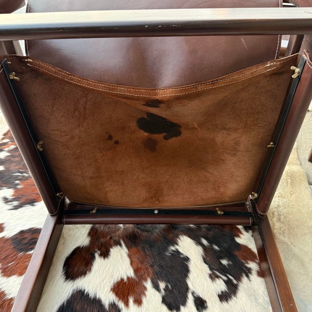 Sergio Rodrigues Pair of Sergio Rodrigues for Oca Lounge Chairs For Sale - Image 4 of 11