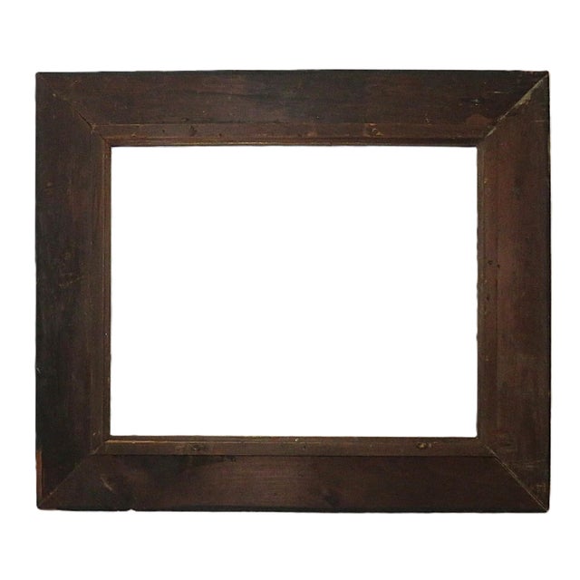 19th C. Picture Frame Gilt Wood & Gesso Antique Victorian Fits 16" X 20" Rabbet Opening For Sale - Image 4 of 4