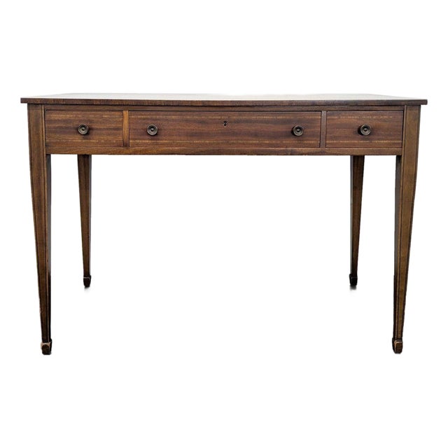 Antique George III Mahogany Side Table For Sale