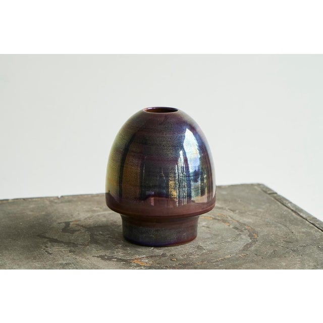 Joke Stroes Studio Pottery Object for Mobach, Utrecht, The Netherlands, 1980s. Wonderful post-modern studio pottery object...