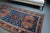 Antique 1920s Armenian Medallion Geometric Floral Abrash Light Blue Orange Terracotta - 3’9” X 6'10" For Sale - Image 9 of 11