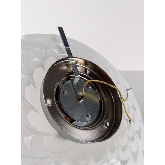 Mid-Century Italian Bicolor Murano Glass Ceiling Light, 1970s For Sale - Image 12 of 18