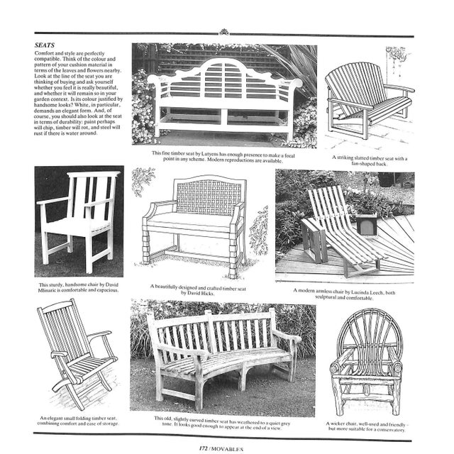 "The Well-Furnished Garden" 1986 Balston, Michael For Sale In New York - Image 6 of 12