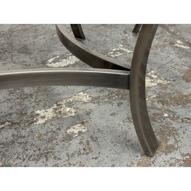 Vintage Hollywood Regency Glass Top Lion Head Accent Tables, Pair For Sale - Image 12 of 12