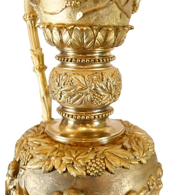 Antique French Gilt Jugs, 1840, Set of 2 For Sale - Image 13 of 18