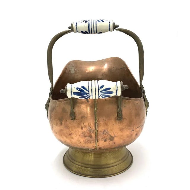 Metal Vintage Copper Vessel, 1920s For Sale - Image 7 of 10