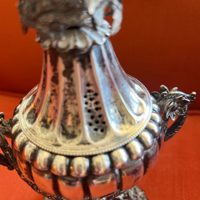 1900 - 1909 Ottoman Empire Sterling Silver Sugar Shaker For Sale - Image 5 of 12