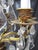 French Gilt Bronze 8 Light Crystal Chandelier Circa 1900 For Sale - Image 14 of 18
